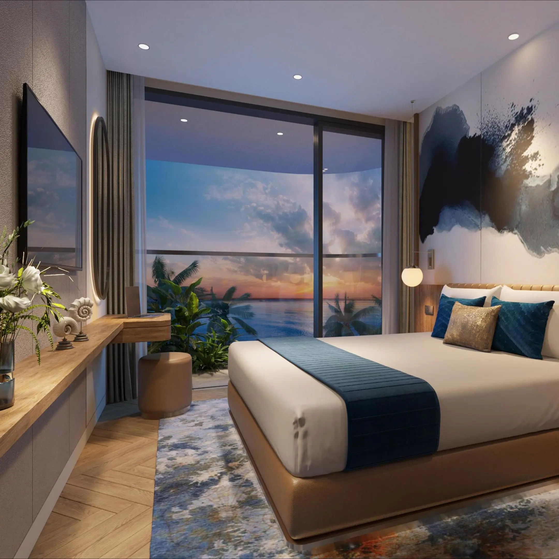 Thiết kế căn hộ Maia Resort Hồ Tràm